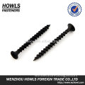 High quality Carbon steel black phosphating self tapping drywall screw